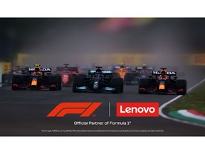 Formula 1 will leverage Lenovo's cutting-edge technology in its operations on and off the track.
