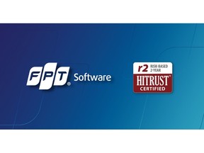 FPT Software received HITRUST Risk-based, 2-year (r2) Certification for its Web Services System, Database System and Deployment System
