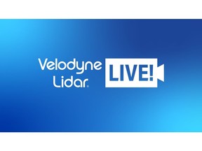 Velodyne Lidar announced the second season of its digital learning series called Velodyne Lidar LIVE! begins March 25, 2022 at 10:00 a.m. PDT. The educational webinars look at lidar-enabled technology and its applications, as well as public policy topics that address improving people's lives in a world in motion. Photo Credit: Velodyne Lidar