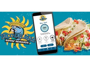 Taco Del Mar's new "Rippin' Rewards" loyalty program and easy-to-use app