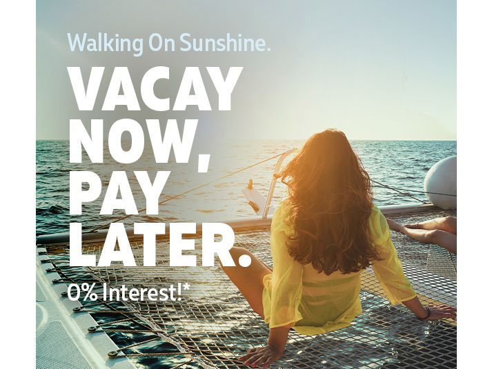 Sunwing’s Walking On Sunshine Sale offers customers more opportunities to vacation now and pay later