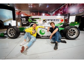 Carl "The Moon" Runefelt sponsorship deal with Formula 2 & driver, Ralph Boschung