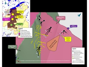 Overview of diamond drilling in the Nyman Shear Zone