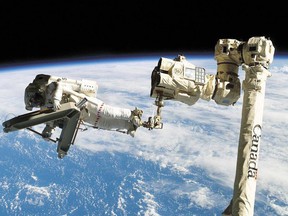 Canada's famous robotic-arm technology is currently in use at the International Space Station.