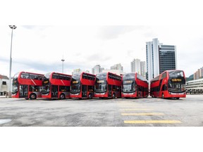 NFI - ADL Enviro500 buses at KMB Hong Kong