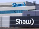 Das Gebäude von Shaw Communications Inc. im Nordosten von Calgary.