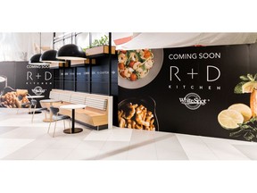 R+D Kitchen by White Spot at The Amazing Brentwood, opening early May 2022