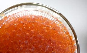 Russian red caviar