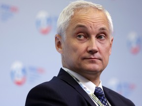 Der erste stellvertretende Ministerpräsident Andrei Belousov Belousov skizzierte drei Alternativen für ausländische Firmen.