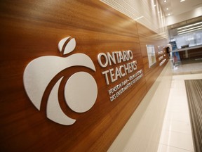 The Ontario Teachers' Pension Plan office in Toronto.