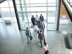 The days of the business suit might be over.