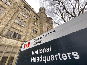The Canada Revenue Agency's headquarters in Ottawa.