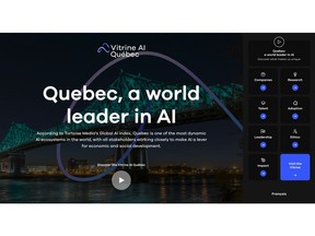 A calling card to showcase Quebec's AI expertise around the world