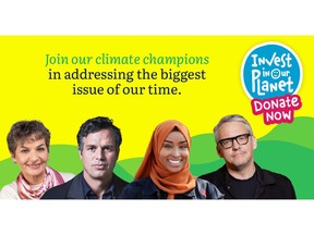 'Climate Champions' Mark Ruffalo, Adam McKay, Christiana Figueres and Zamzam Ibrahim unite with Benevity to boost support for climate-related nonprofits