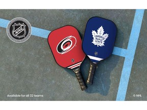 Baddle licensed National Hockey League-branded pickleball gear