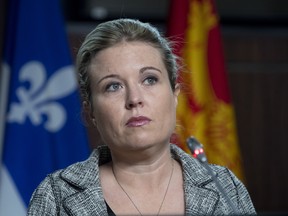 Conservative MP Michelle Rempel Garner during a news conference in Ottawa on March 29, 2021.