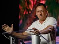 Peter Thiel, president and founder of Clarium Capital Management LLC, speaks during the Bitcoin 2022 conference in Miami, Florida, on April 7, 2022.
