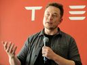 Gründer und CEO von Tesla Inc. Elon Musk.