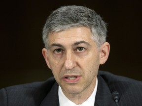 Stuart Levey, chief legal officer for HSBC Holdings Plc, testifies at a hearing in Washington, D.C., on July 17, 2012.