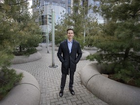 Anthony Lacaver, Gründer und Vorsitzender von Globalive, im Stadtteil Yorkville in Toronto.