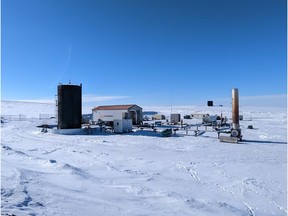 The test site for Acceleware's RF XL Commercial Pilot Project at Marwayne, Alberta, Canada.