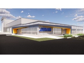 Created February 2022, a rendering of the new SMS Equipment - Timmins branch.