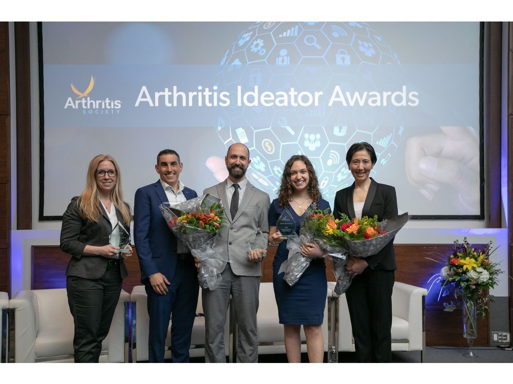 Arthritis Society awards 200,000 in firstever Arthritis Ideator