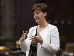 The Minister of Agriculture, Marie-Claude Bibeau.