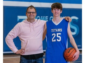 A Grade 10 student is alive today thanks to the quick provision of CPR and the use of an AED by his basketball coach Mike Rowley, of St. Mother Teresa High School.