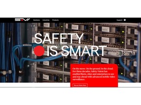 New Safety Vision Website Page