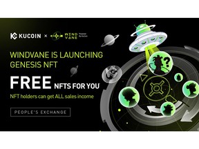 KuCoin NFT Marketplace Windvane Releases Genesis NFTs