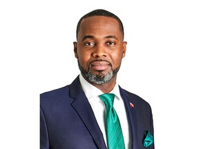 The Hon. David Burt, JP, MP, Bermuda's Premier.