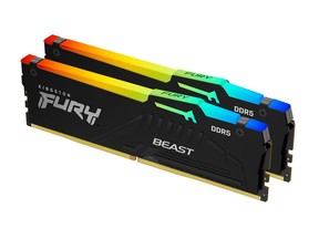 Kingston FURY Beast DDR5 RGB is the perfect solution to customize the style of next-generation DDR5 systems.