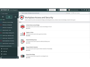 Workplace Access and Security on the ServiceNow platform