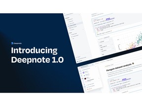 Deepnote comes out of Beta to make data science and analytics collaborative.