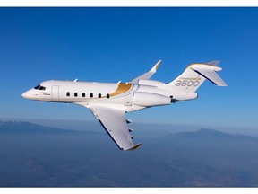 Challenger 3500 Exterior Blue Sky