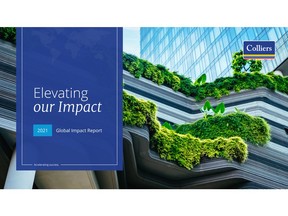 Colliers released its 2021 Global Impact Report today, highlighting the firm's performance and ongoing commitment to elevate the built environment