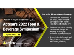 Aptean Presents Its 2022 Food and Beverage Symposium