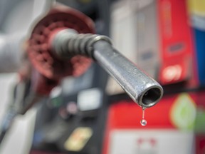 Gasoline prices are up 33.6 per cent April-to-April.