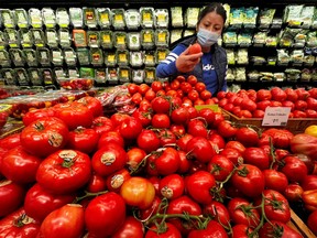 Food prices are up 8.8 per cent year-on-year, according to Statistics Canada's latest data.