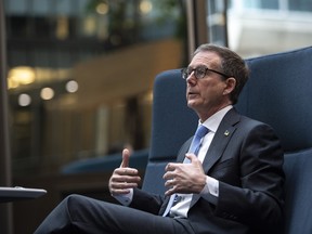 Tiff Macklem, governor of the Bank of Canada, speaks at the Bank of Canada in Ottawa.