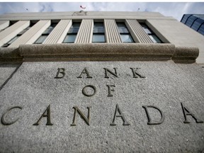 The Bank of Canada building in Ottawa.