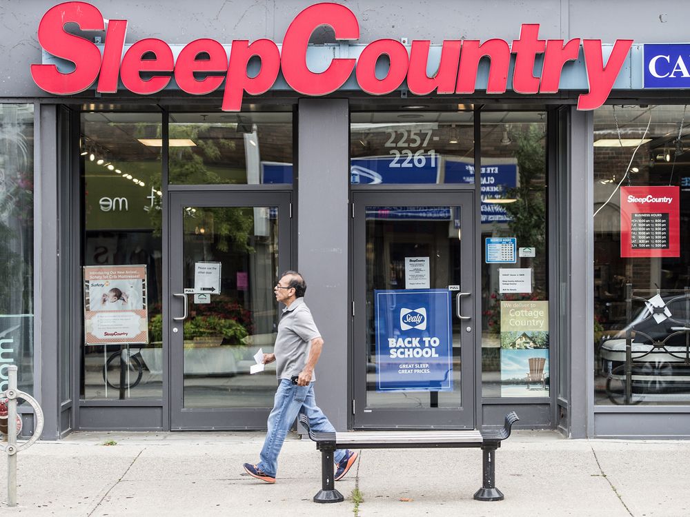 Sleep country shop