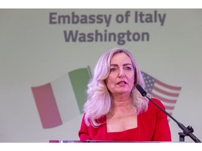 Ambassador of Italy to the United States Mariangela Zappia on Thursday, June 02, 2022 in Washington.