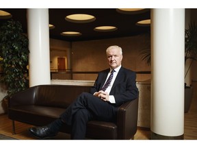 Olli Rehn, governor of the Bank of Finland, poses for a photograph following a Bloomberg Television interview at the central bank in Helsinki, Finland, on Thursday, Oct. 10, 2019. Rehn, who is also a member of the governing council of the European Central Bank, said a report by the Financial Times on Thursday stating ECB President Mario Draghi ignored advice from monetary policy committee against resuming quantitative easing is 