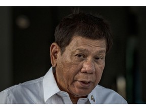 Rodrigo Duterte Photographer: Ezra Acayan/Getty Images