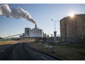 The Onyx Power Inc coal-fired power station at the Port of Rotterdam in Rotterdam, Netherlands, on Tuesday, March 8, 2022. Europe's biggest port is where the sharp end of sanctions against Russia looks likely to hurt the Netherlands, even if the nation's economic statistics might suggest otherwise.