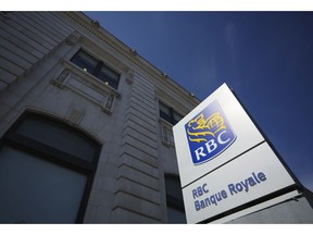 A Royal Bank of Canada (RBC) branch in Montreal, Quebec, Canada, on Thursday, April 28, 2022. Five Canadian banks had their price targets cut an average of 6% at RBC Capital Markets on prospects that escalating macro risks could weigh on profits.