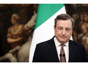 Mario Draghi Fotografo: Alicia Perdomeneco/Bloomberg