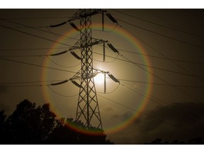 High voltage power lines in Karachi, Pakistan, on Wednesday, June 8, 2022. Pakistan is bearing the brunt of a global energy crunch prompted by rebounding post-pandemic demand and a squeeze on fuel supply as many nations shun Russian fuel exports because of the country's war in Ukraine.